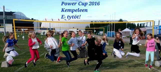 E-tytöt Power Cupissa