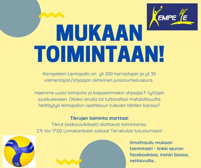 kutsu toimintaan